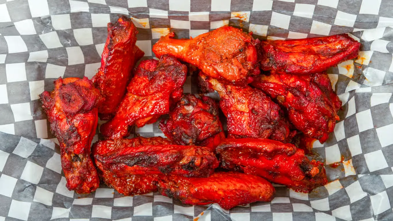 O.G. Butter Chicken Wrap at Spicey Chef in Calgary, AB